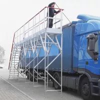Reinigung von LKWs