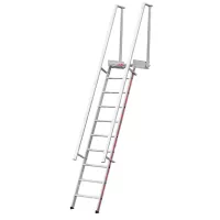 Stufen breit 500mmWandbefestigung